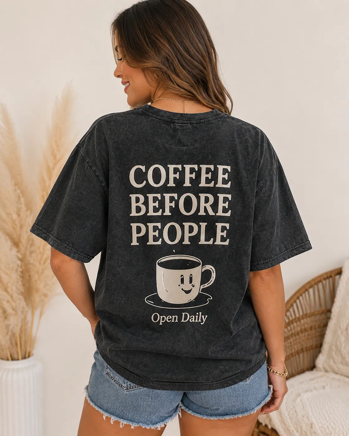 Coffee Before People — worn