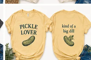 Pickle Lover — flat lay