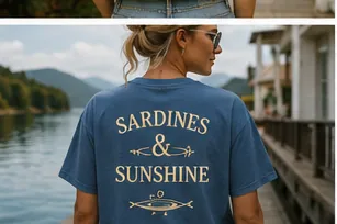 Sardines & Sunshine — worn