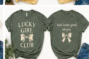 Lucky Girl Club — flat lay